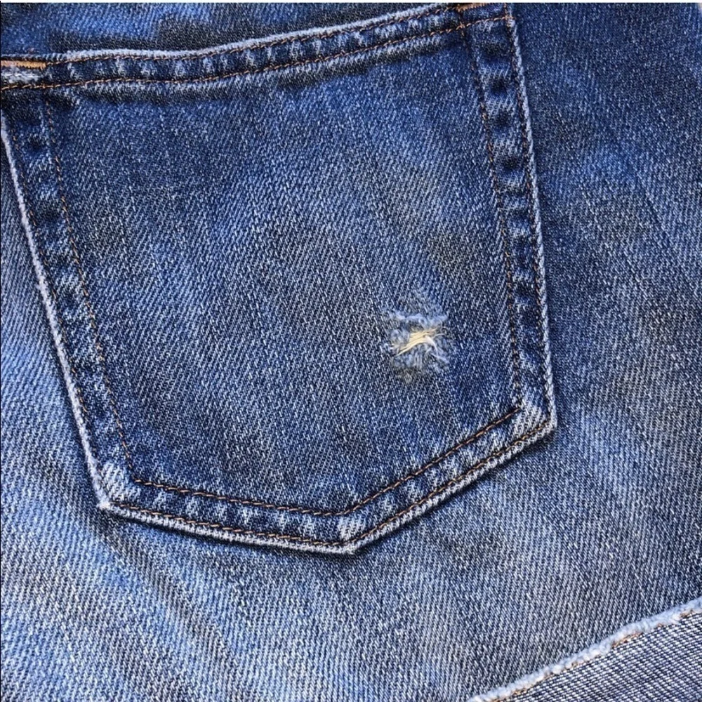 J. Crew Cuffed Denim Jean Shorts